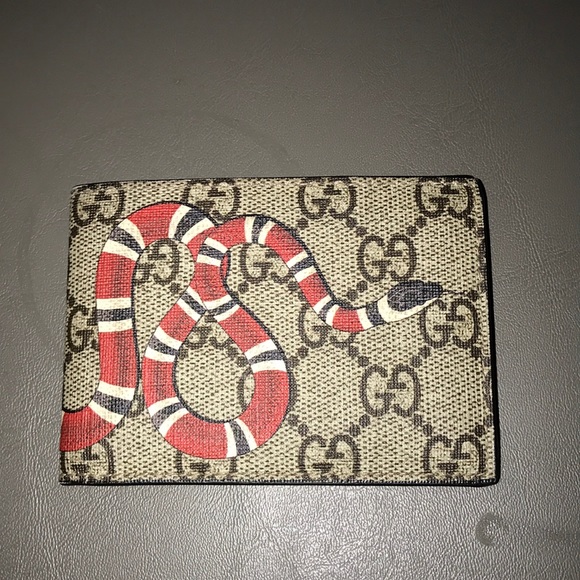 Kingsnake print GG Supreme wallet - Picture 1 of 3